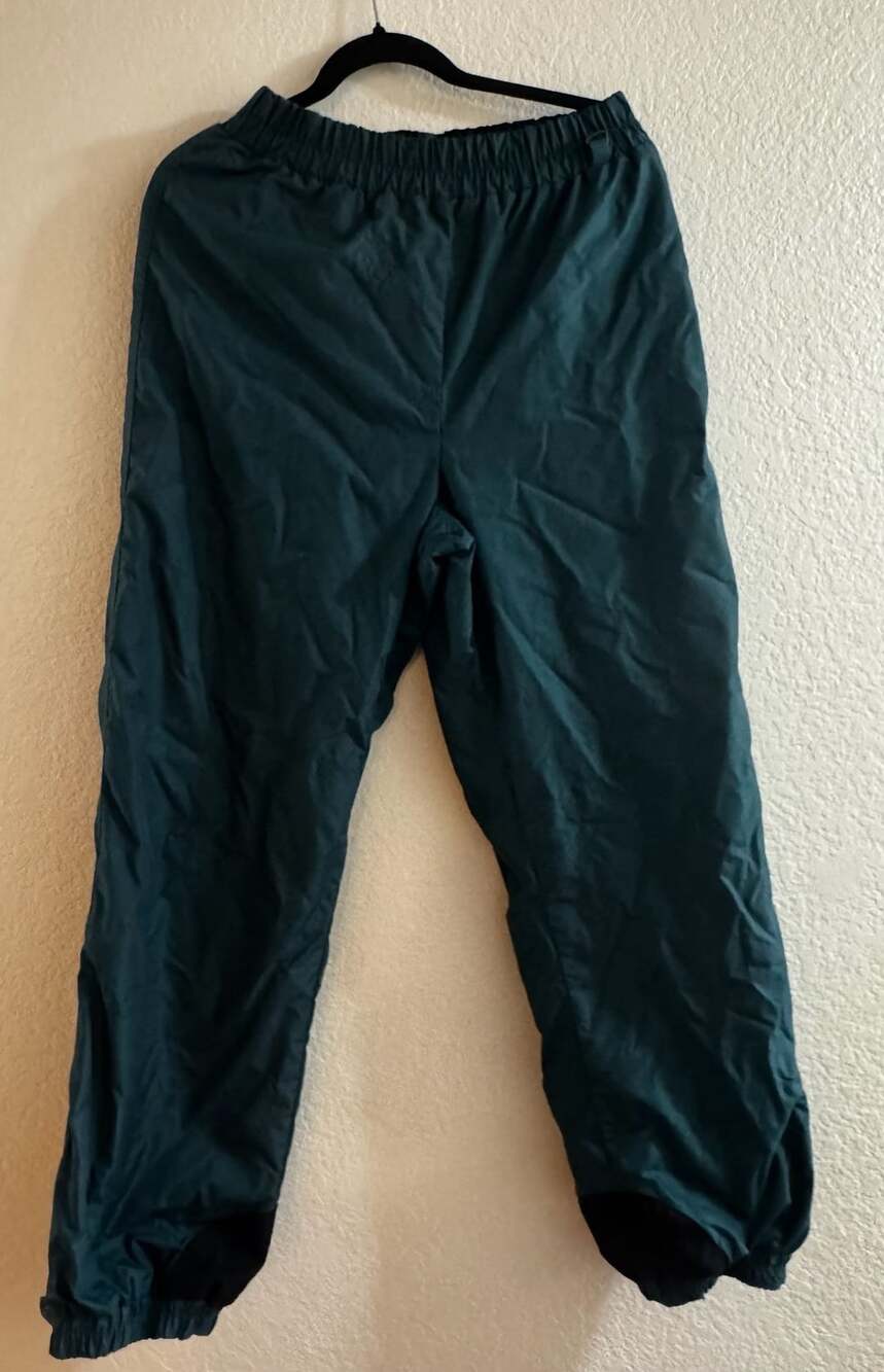 Columbia Sportswear Company Pants Size M Green Nylon Vintage 95